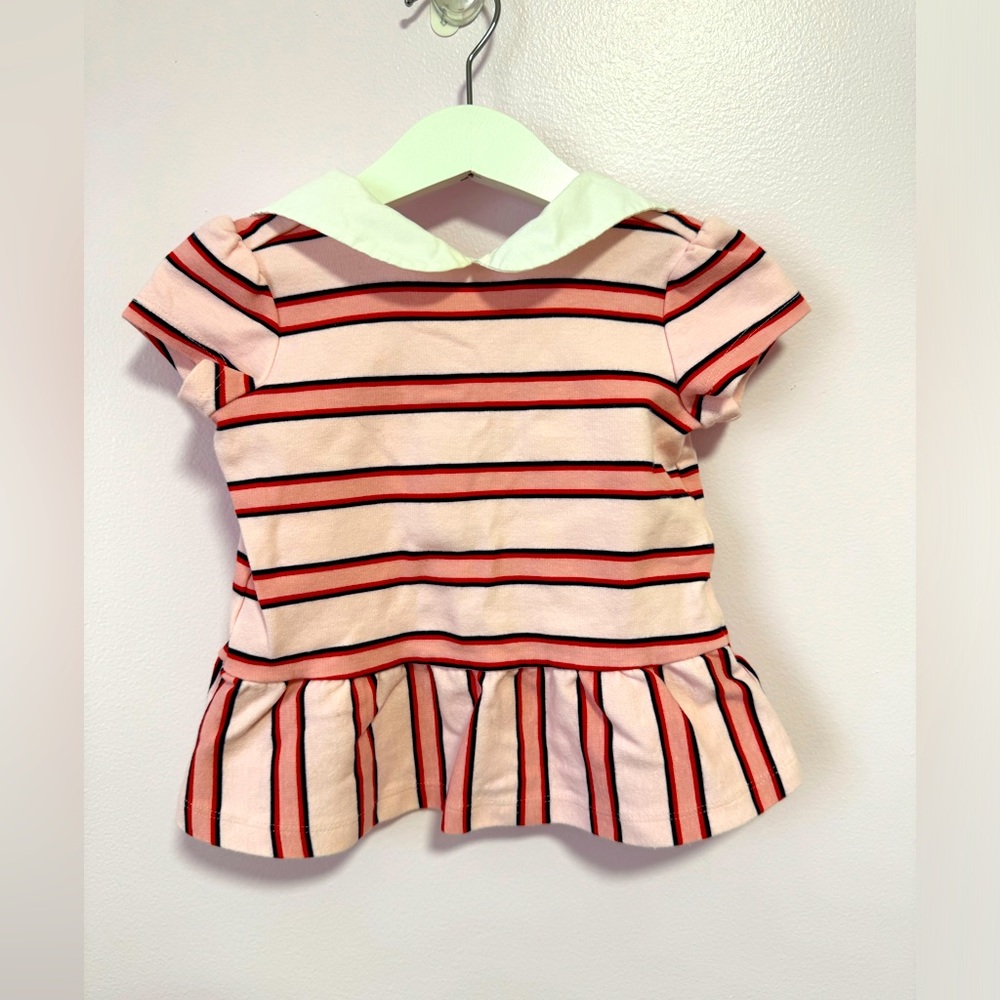 Pater Pan collar polo for little girl